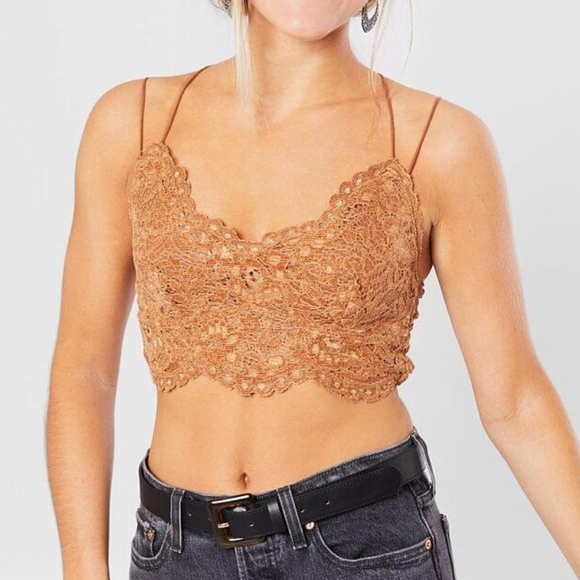 Free People Celine Velvet Bralette - Picture 5 of 6